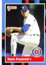 1988 Donruss Baseball Cards    584     Doyle Alexander
